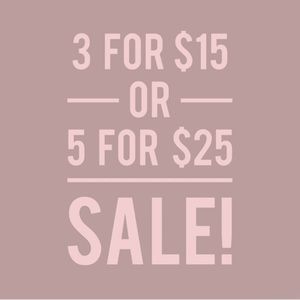 💞BIG SALE ON ALL ITEMS💞